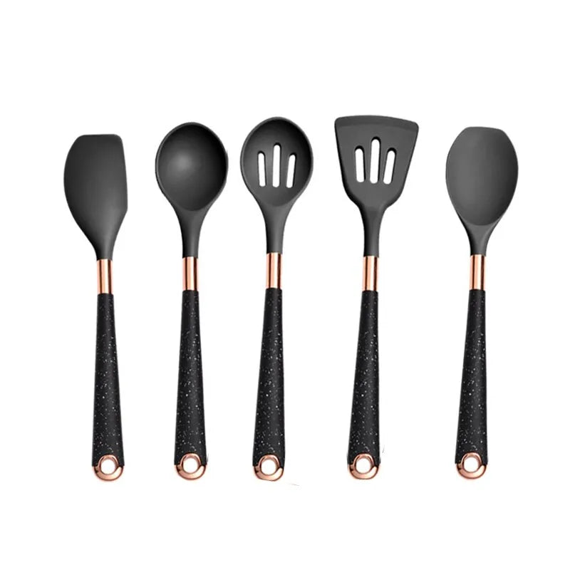 Kit de Utensílios Para Cozinha - Elegância e Funcionalidade