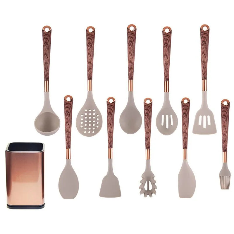 Kit de Utensílios Para Cozinha - Elegância e Funcionalidade