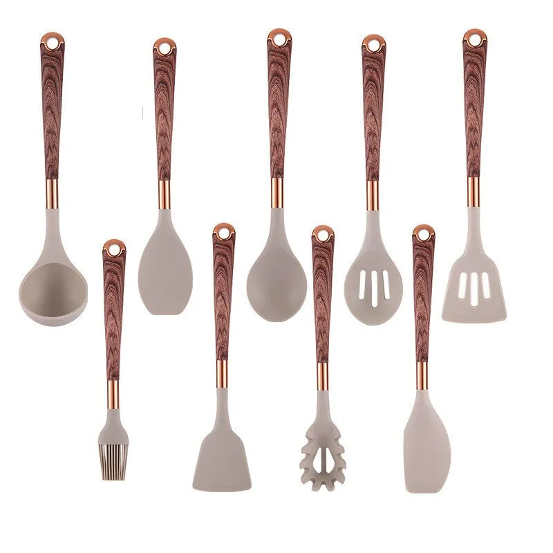 Kit de Utensílios Para Cozinha - Elegância e Funcionalidade